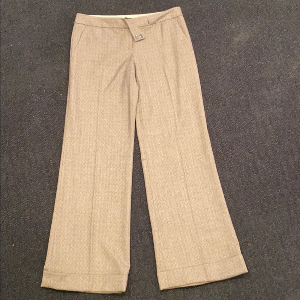 Wide leg work pant